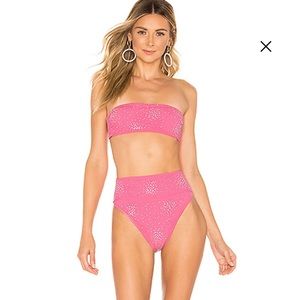 Beach Riot Kelsey Bikini Top and Bottom in Pink